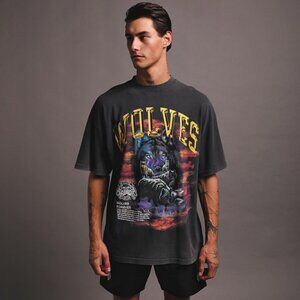 Darc Sport Oversized Tee - Gray - Small